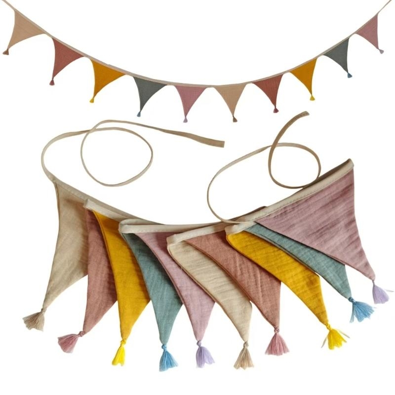Baby Nursery Bunting - Güzel Kreş Odası Bunting Dekorasyon Bebek