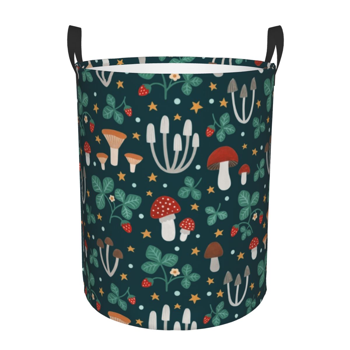 Baby Nursery Organizer - Sihirli orman çamaşır sepeti katlanabilir Psychedelic