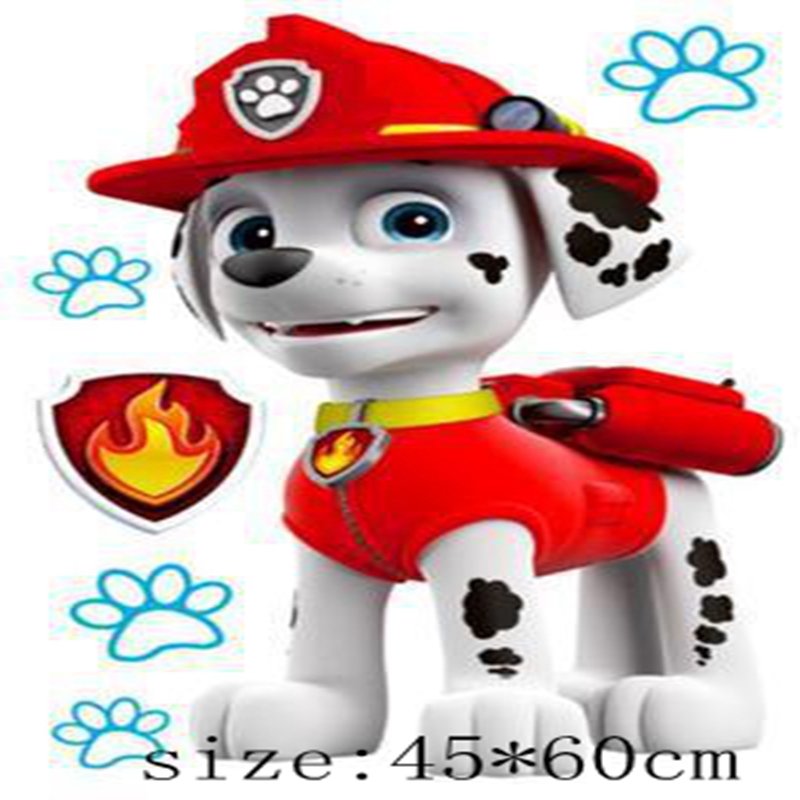 Baby Nursery Wall Mural - Çocuklar için Paw Patrol Duvar Çıkartmaları