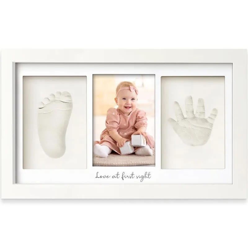Baby Nursery Unisex - Bebek El İzi Ayak İzi Kil