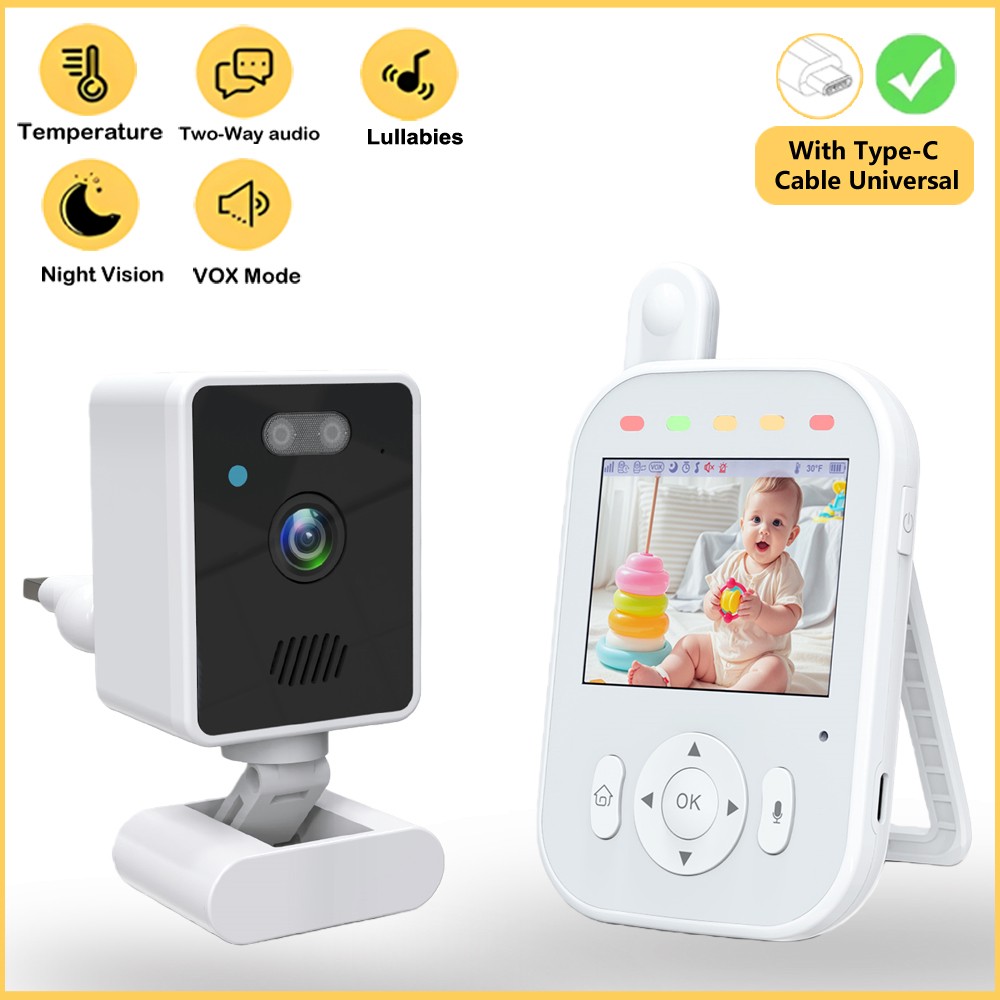 Wearable Baby Monitor - Bebek Monitörü Kablosuz İç Mekan 2.8