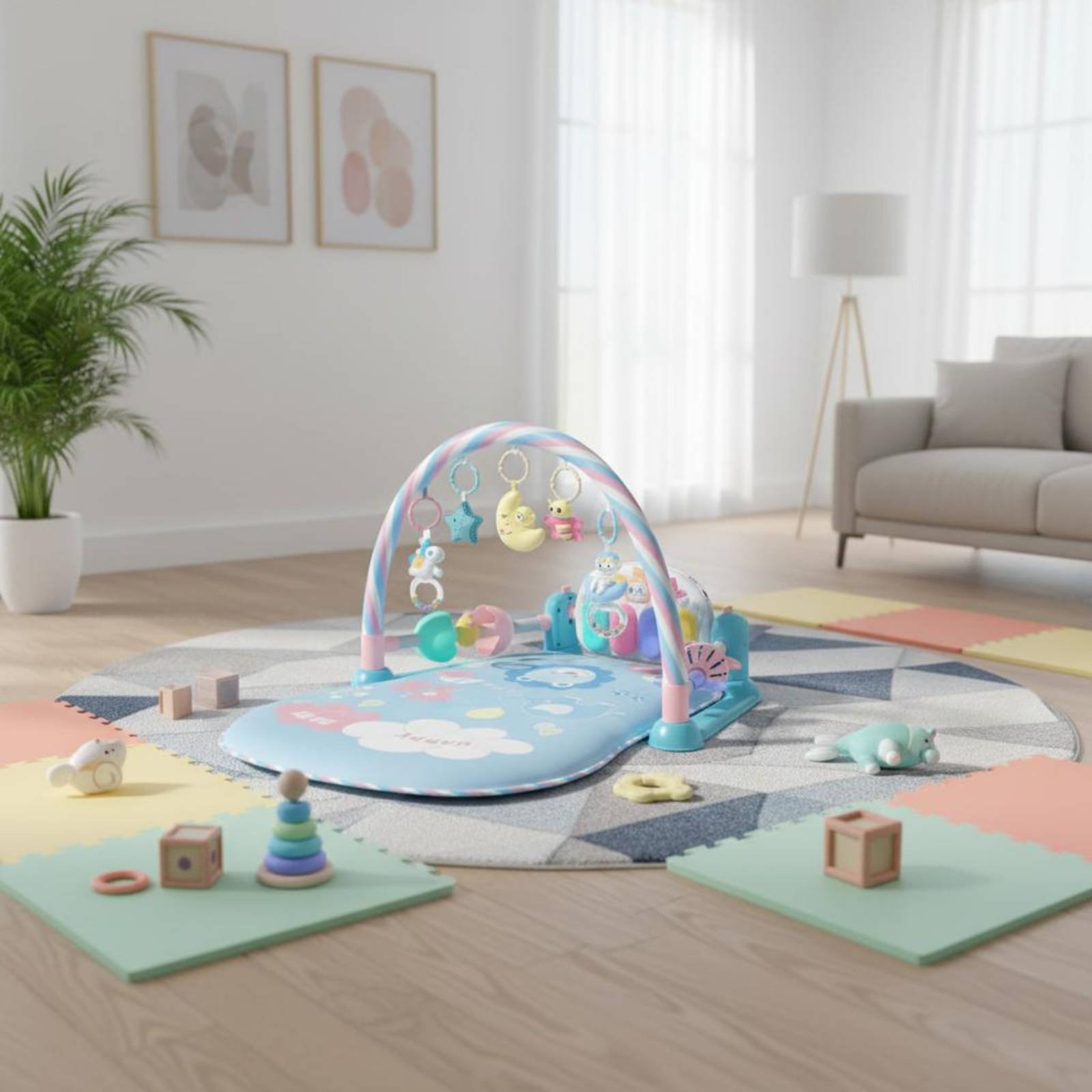 Piyano Müzikli Bebek Oyun Park - Baby Nursery Unisex incelemesi ve fiyatı