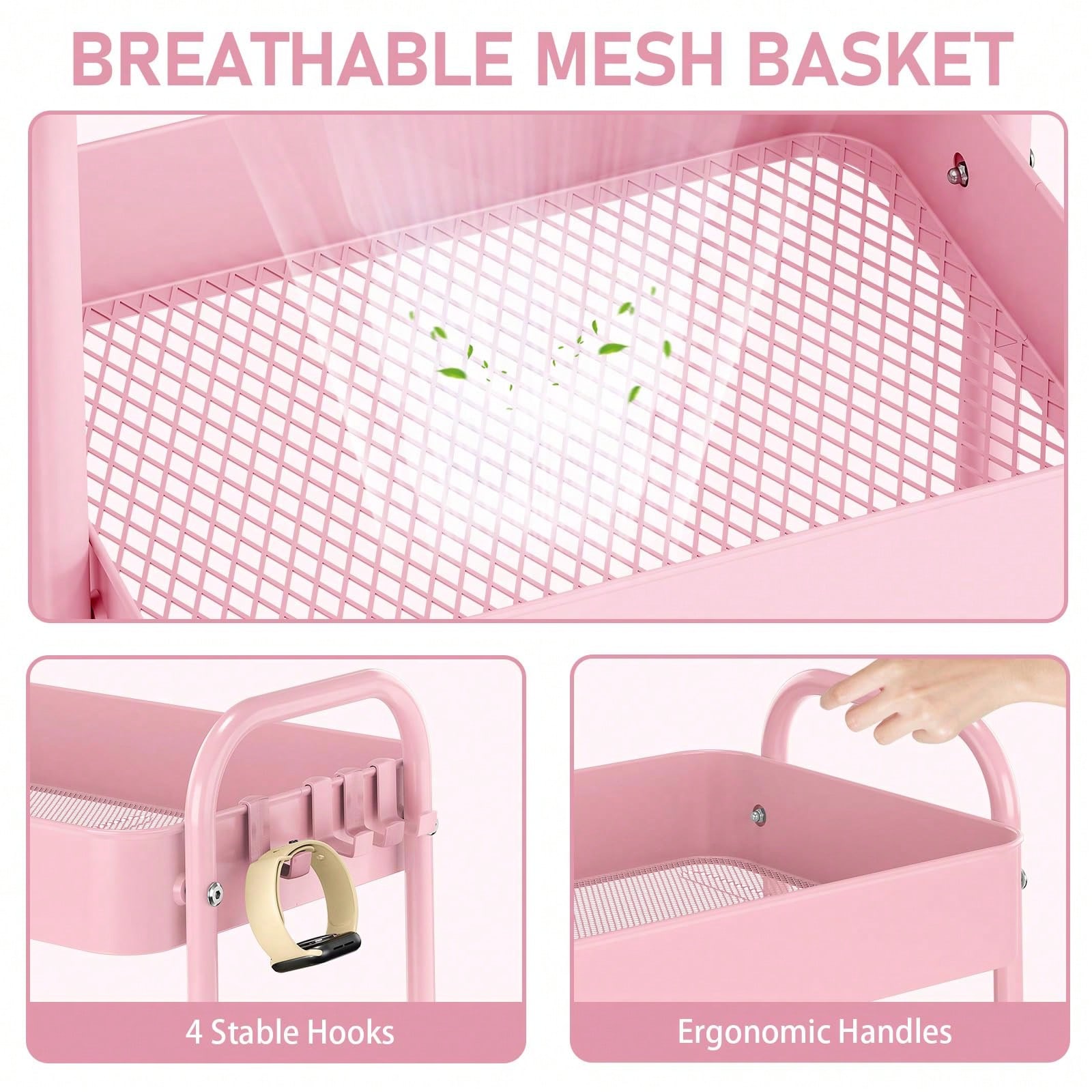 3 Katmanlı Tekerlekli Metal Ar - Baby Nursery Organizer incelemesi ve fiyatı