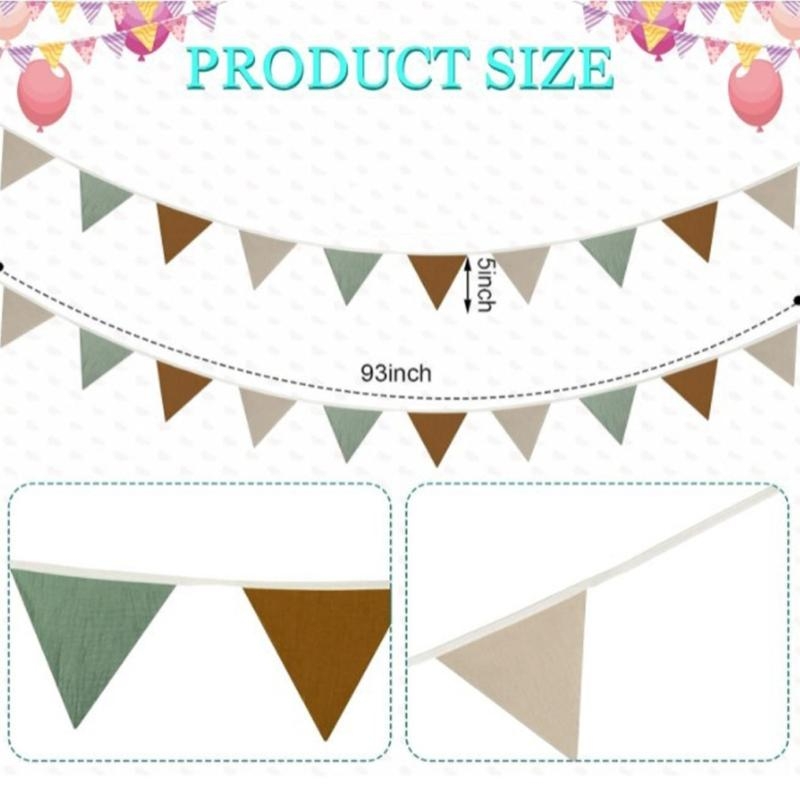 Güzel Kreş Odası Bunting Dekor - Baby Nursery Bunting incelemesi ve fiyatı