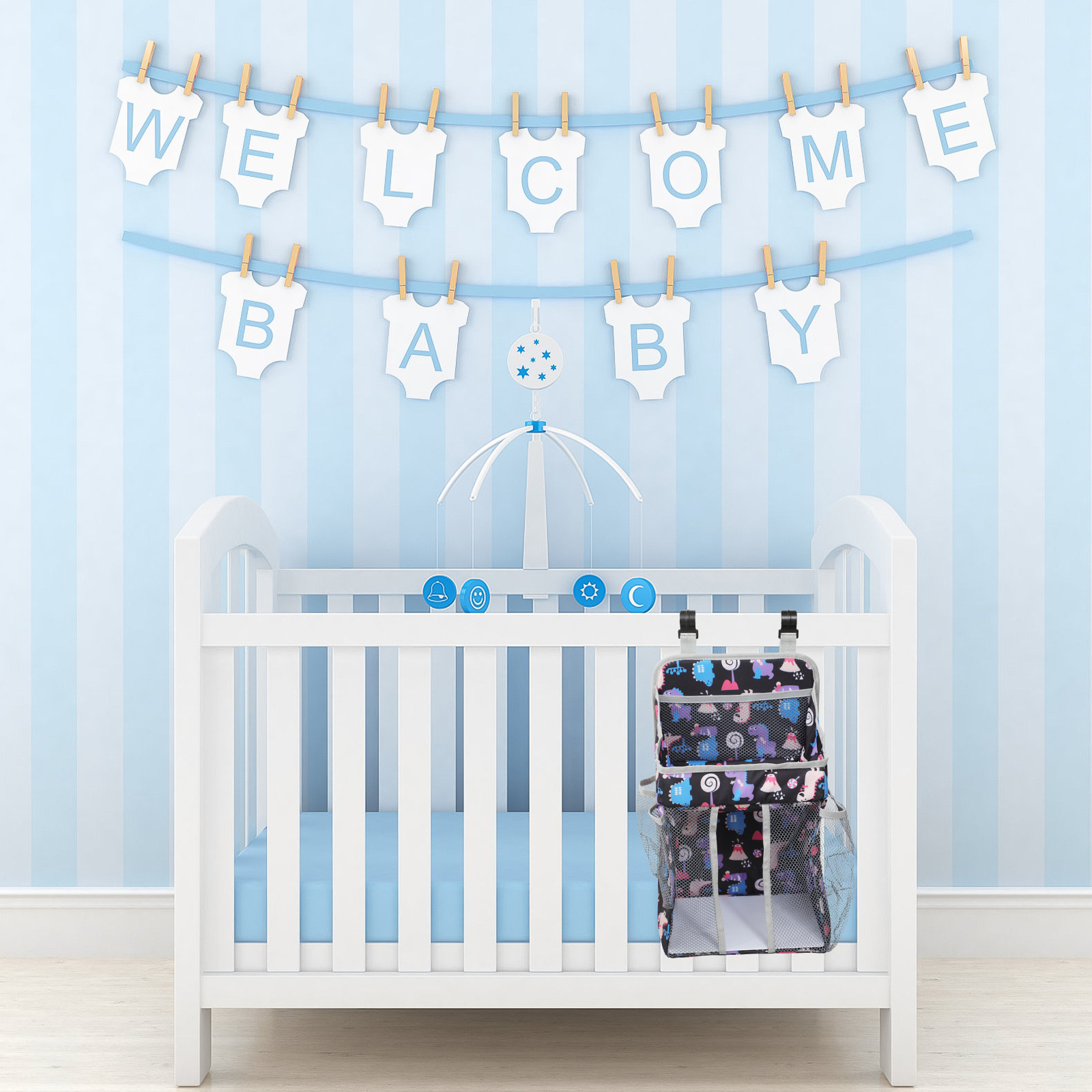 Bebek Bezi Çantaları Kreş Depo - Baby Nursery Organizer incelemesi ve fiyatı