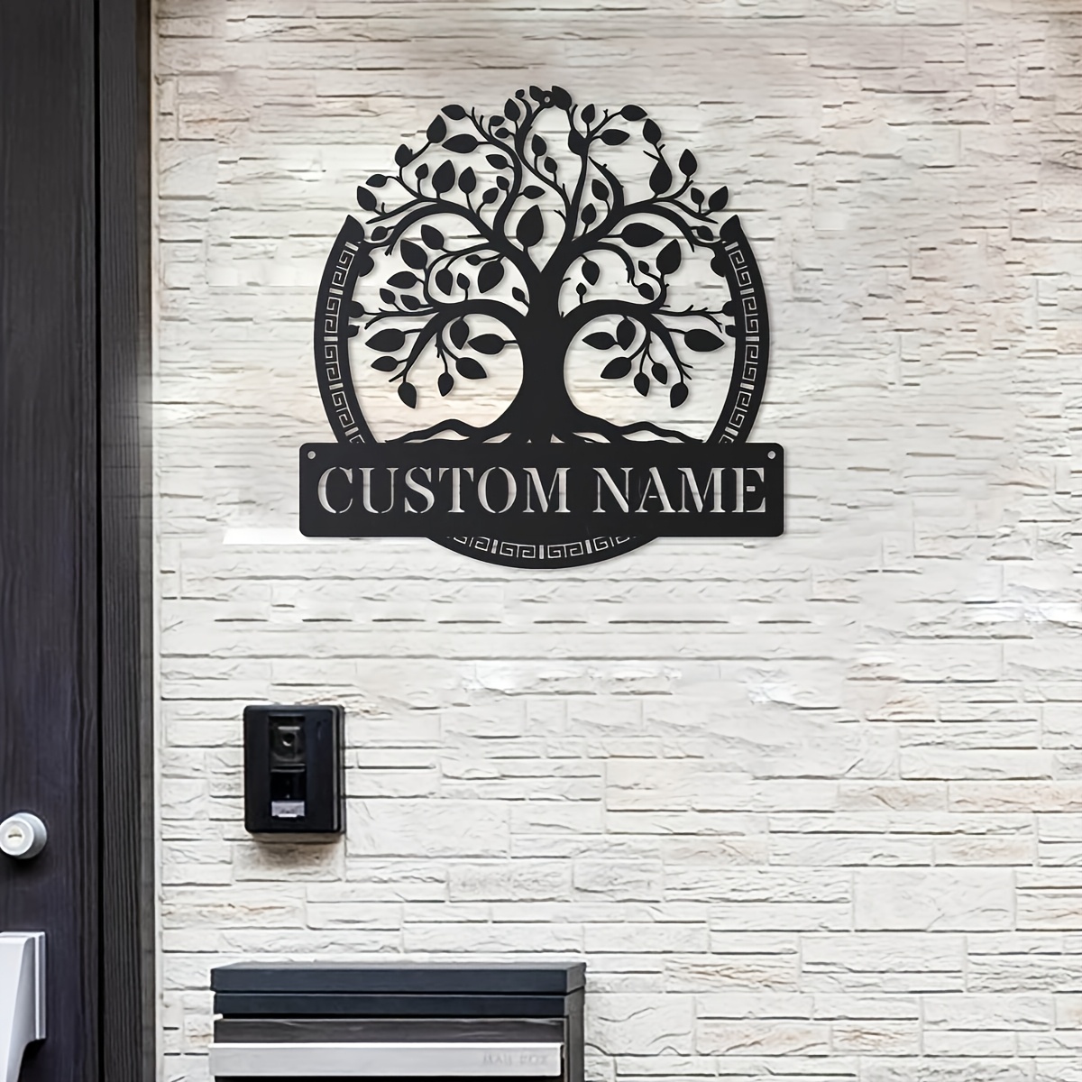 Hayat Ağacı Özel Metal Duvar S - Baby Name Wall Art incelemesi ve fiyatı