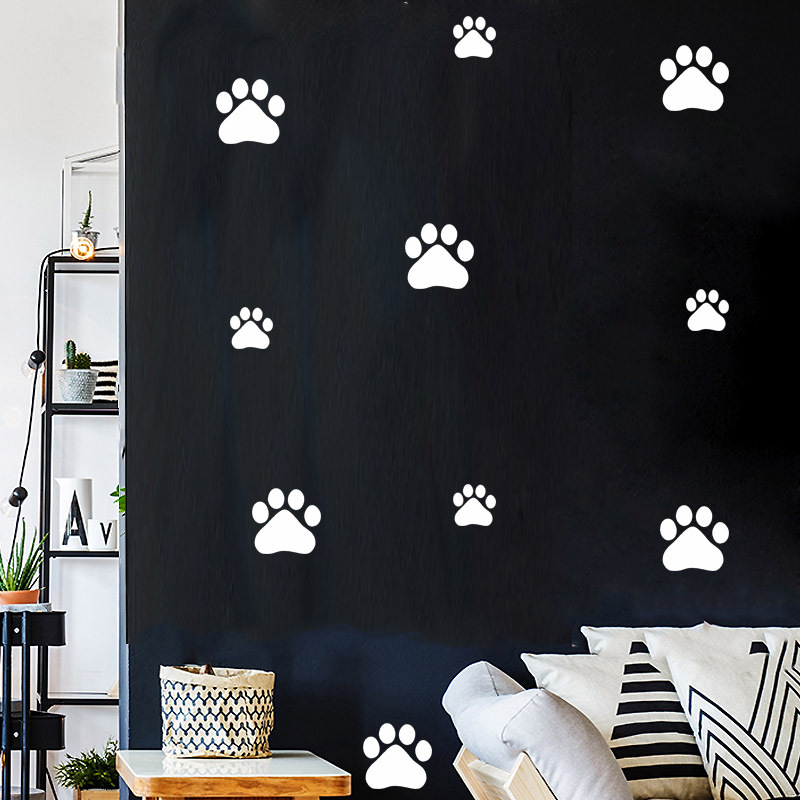 Karikatür köpek kedi yürüyüş p - Baby Nursery Wall Mural incelemesi ve fiyatı
