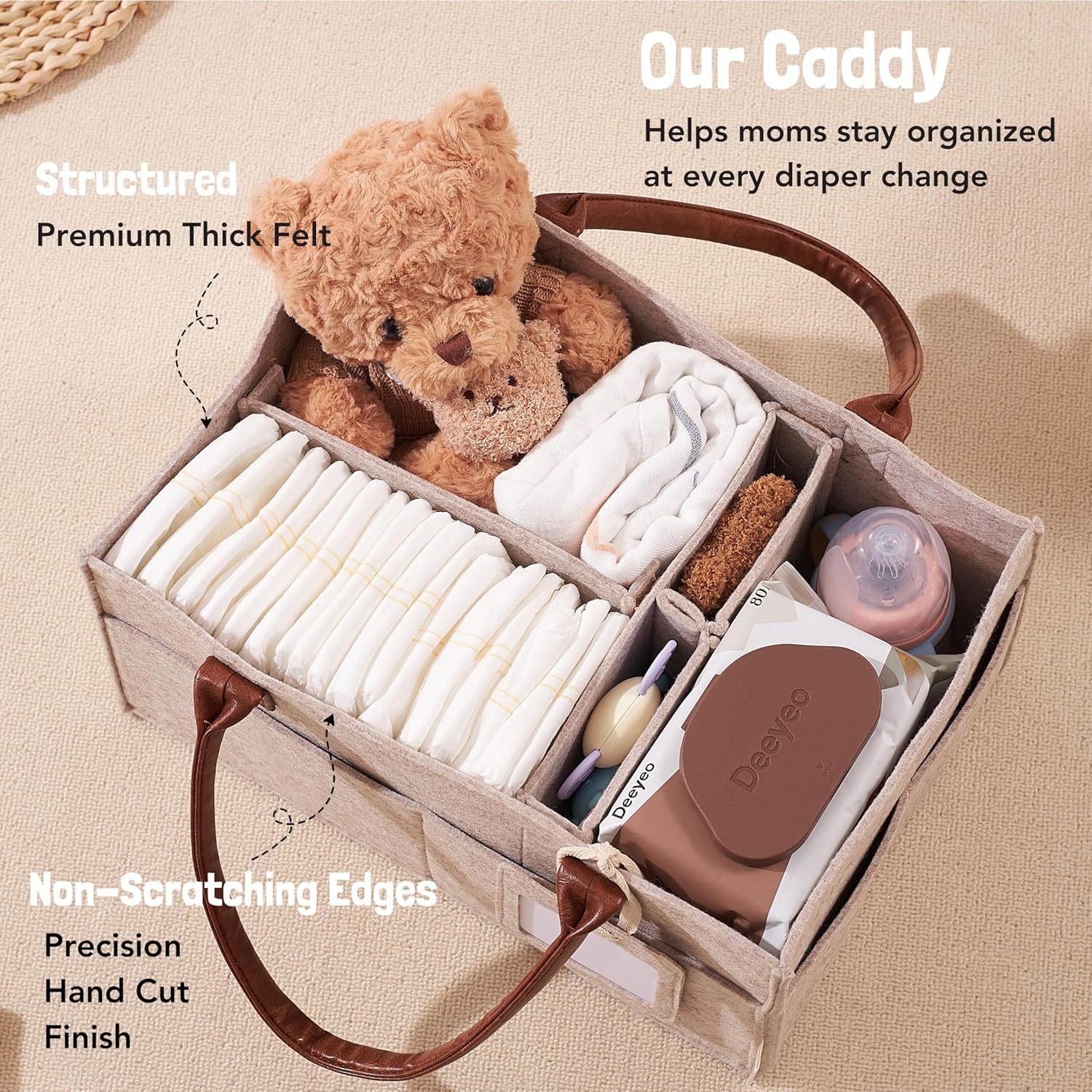 Bebek Keçe Saklama Düzenleyici - Baby Nursery Unisex incelemesi ve fiyatı