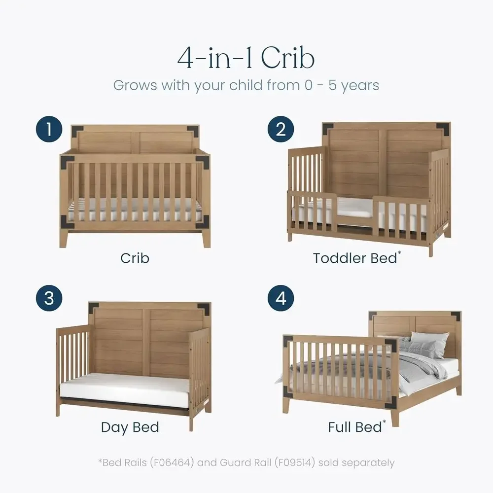 Lucas Design 4'ü 1 Arada Dönüş - Convertible Crib Set incelemesi ve fiyatı