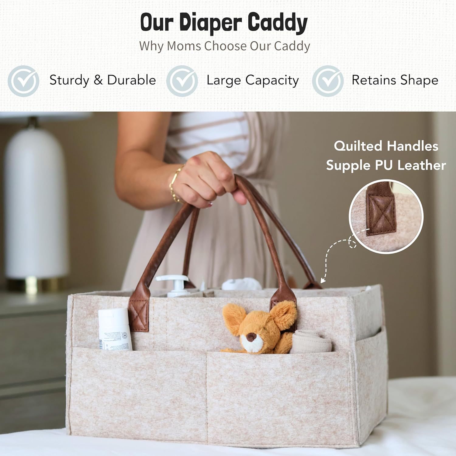 Bebek Keçe Saklama Düzenleyici - Baby Nursery Organizer incelemesi ve fiyatı