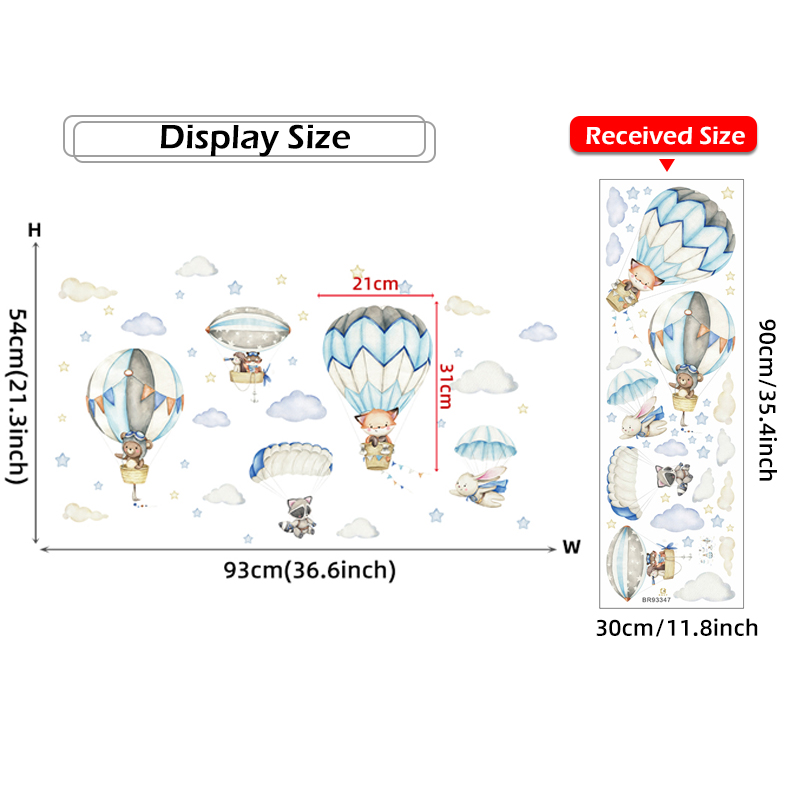 Karikatür Sevimli Hayvanlar Sı - Baby Nursery Wall Mural incelemesi ve fiyatı