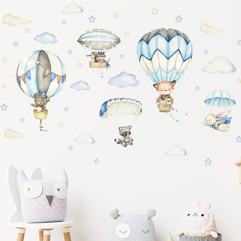 Karikatür Sevimli Hayvanlar Sı - Baby Nursery Wall Mural incelemesi ve fiyatı