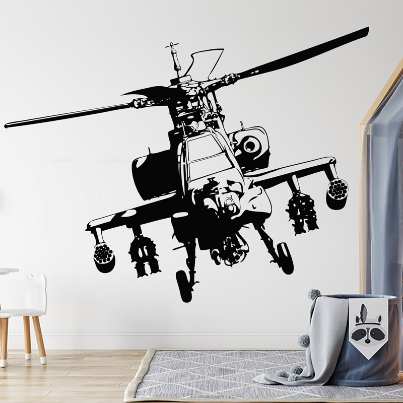 Helikopter Askeri Duvar Çıkart - Baby Nursery Wall Mural incelemesi ve fiyatı