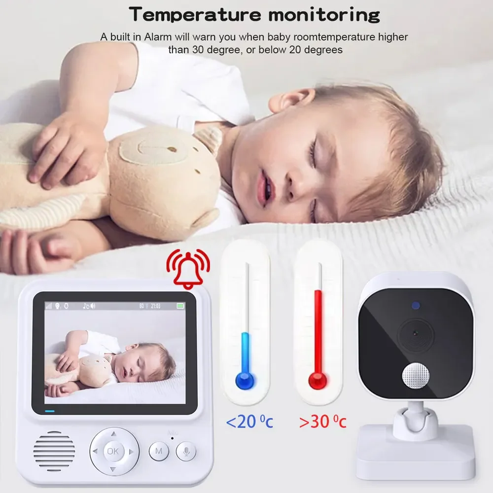 2.8 İnç Kablosuz Bebek Monitör - Wearable Baby Monitor incelemesi ve fiyatı