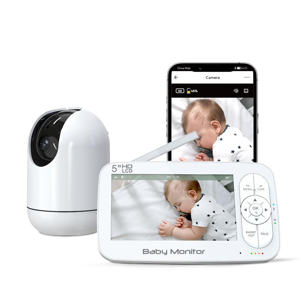 5 inç 2MP 1080P APP Uzaktan Ku - Wearable Baby Monitor incelemesi ve fiyatı