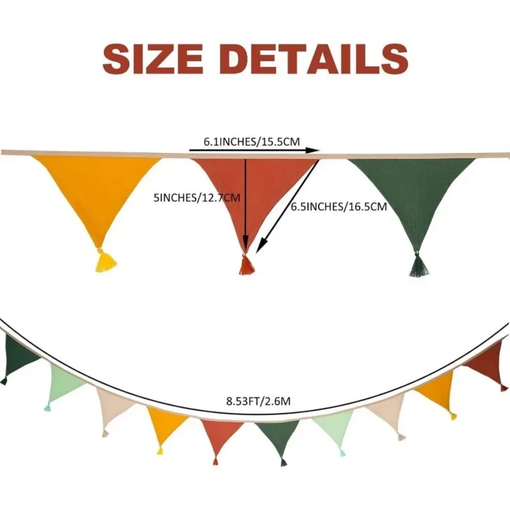 20 adet kumaş bayrak afişler ç - Baby Nursery Bunting incelemesi ve fiyatı