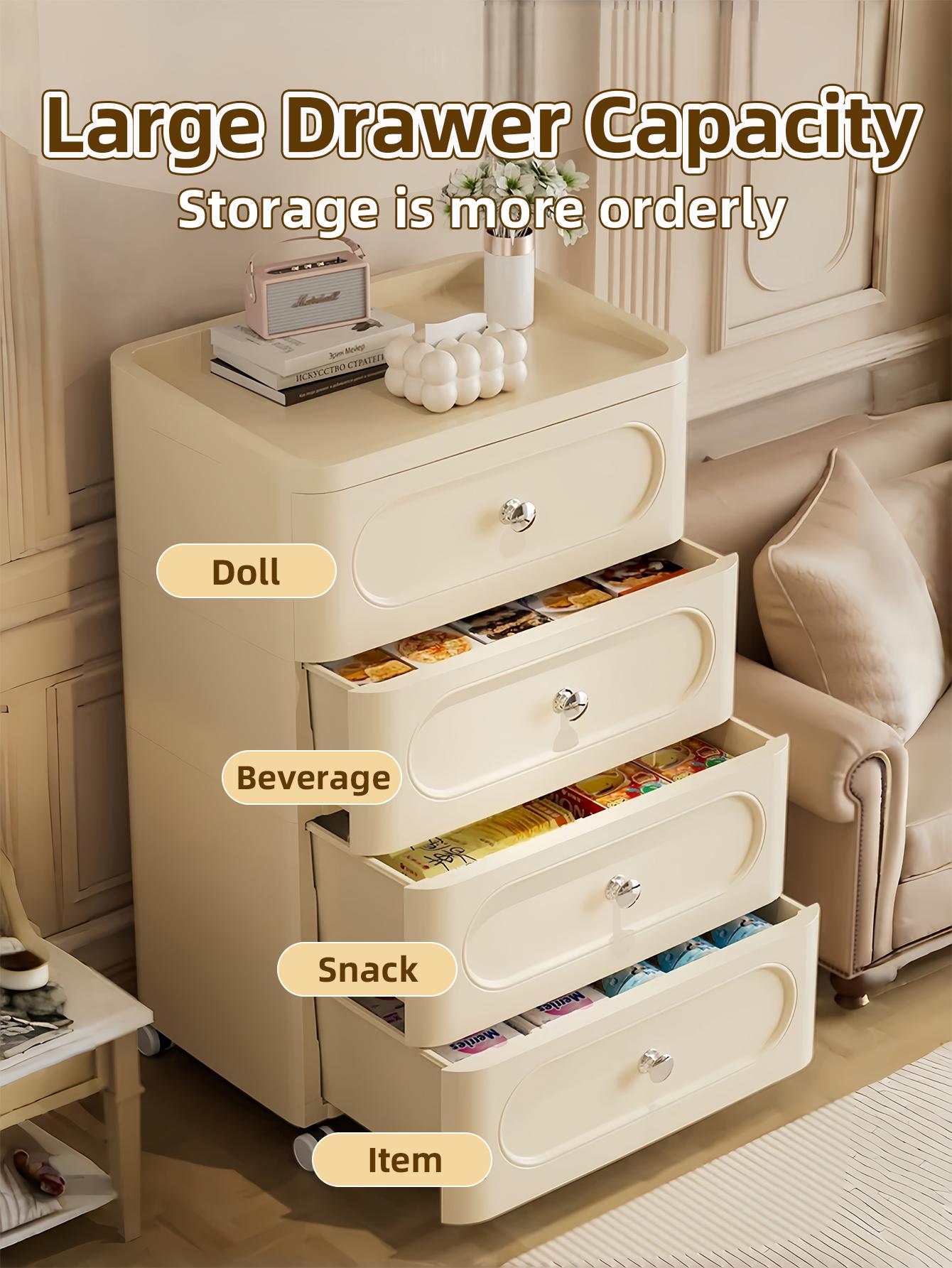 4 Çekmeceli Dikdörtgen Tekerle - Baby Nursery Organizer incelemesi ve fiyatı