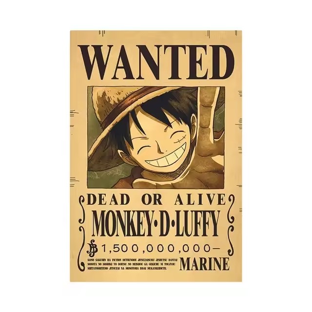 Anime One Piece Bounty Aranıyo - Baby Nursery Wall Mural incelemesi ve fiyatı