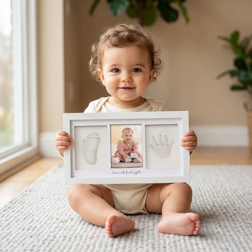 Bebek El İzi Ayak İzi Kil Seti - Baby Nursery Unisex incelemesi ve fiyatı