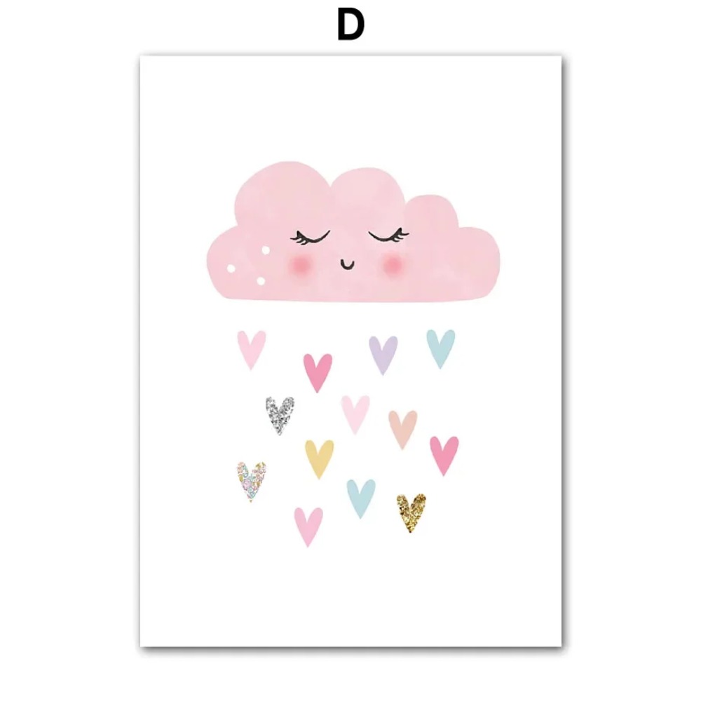 Pembe Unicorn Tavşan Gökkuşağı - Baby Name Wall Art incelemesi ve fiyatı