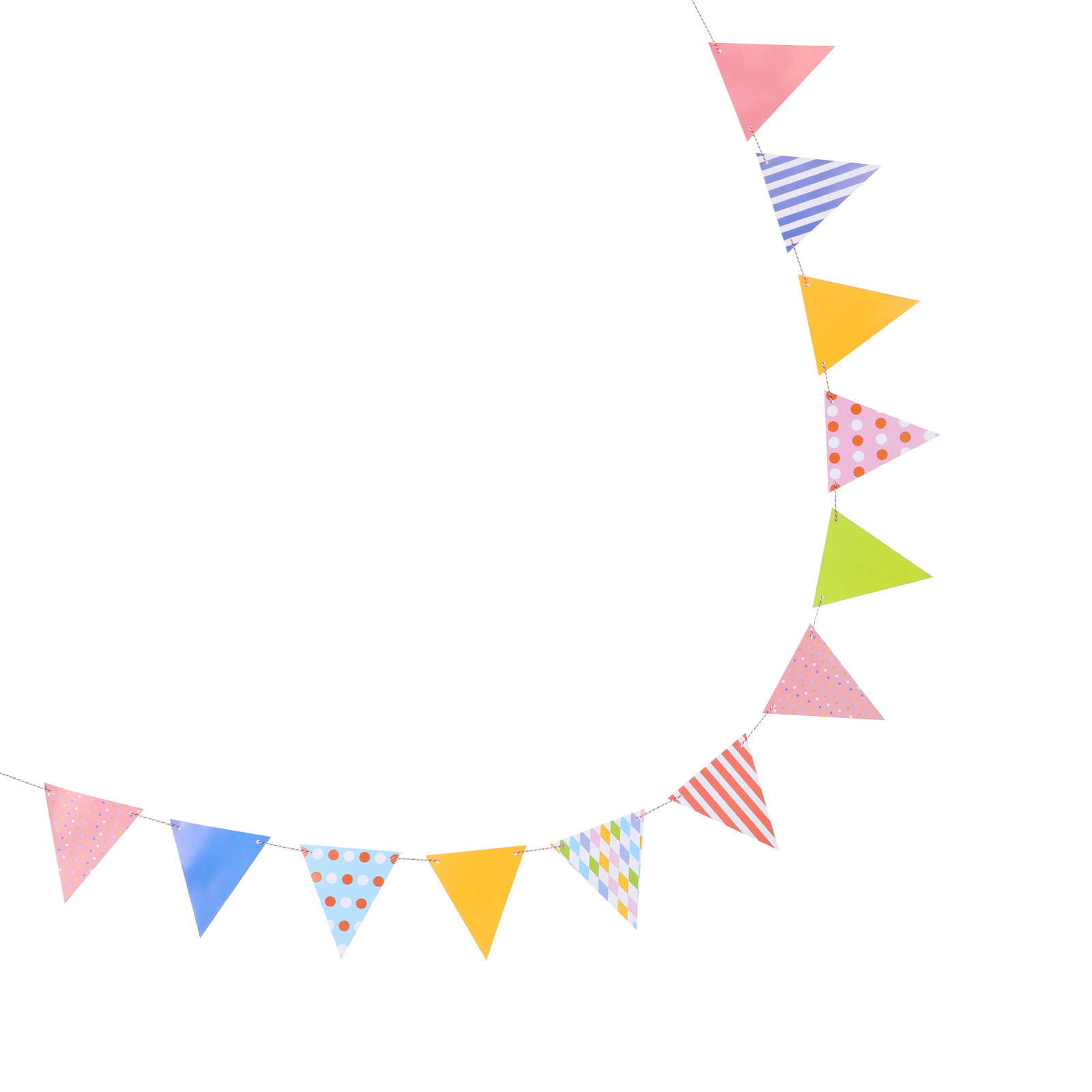 Üçgen Kağıt Bayraklar Çelenk R - Baby Nursery Bunting incelemesi ve fiyatı