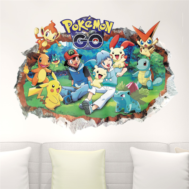 Karikatür Pokémon Pikachu duva - Baby Nursery Wall Mural incelemesi ve fiyatı