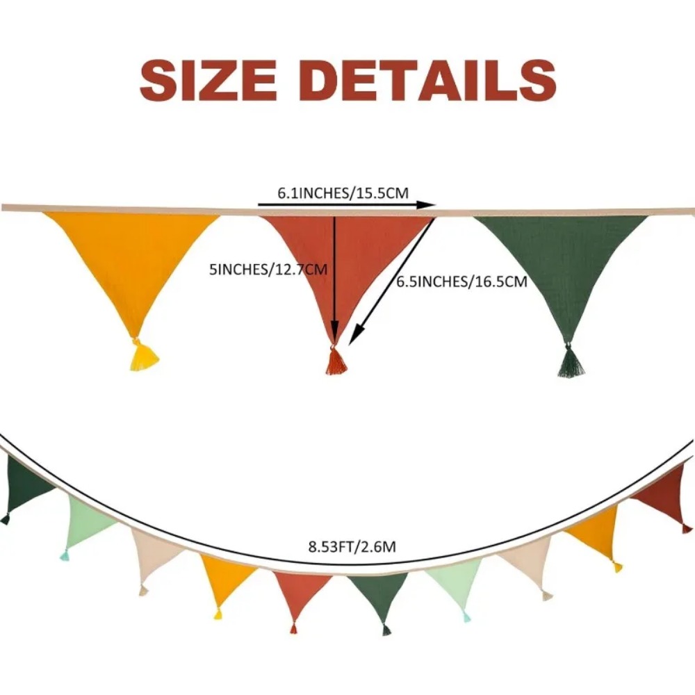 10 adet kumaş bayrak afişler ç - Baby Nursery Bunting incelemesi ve fiyatı