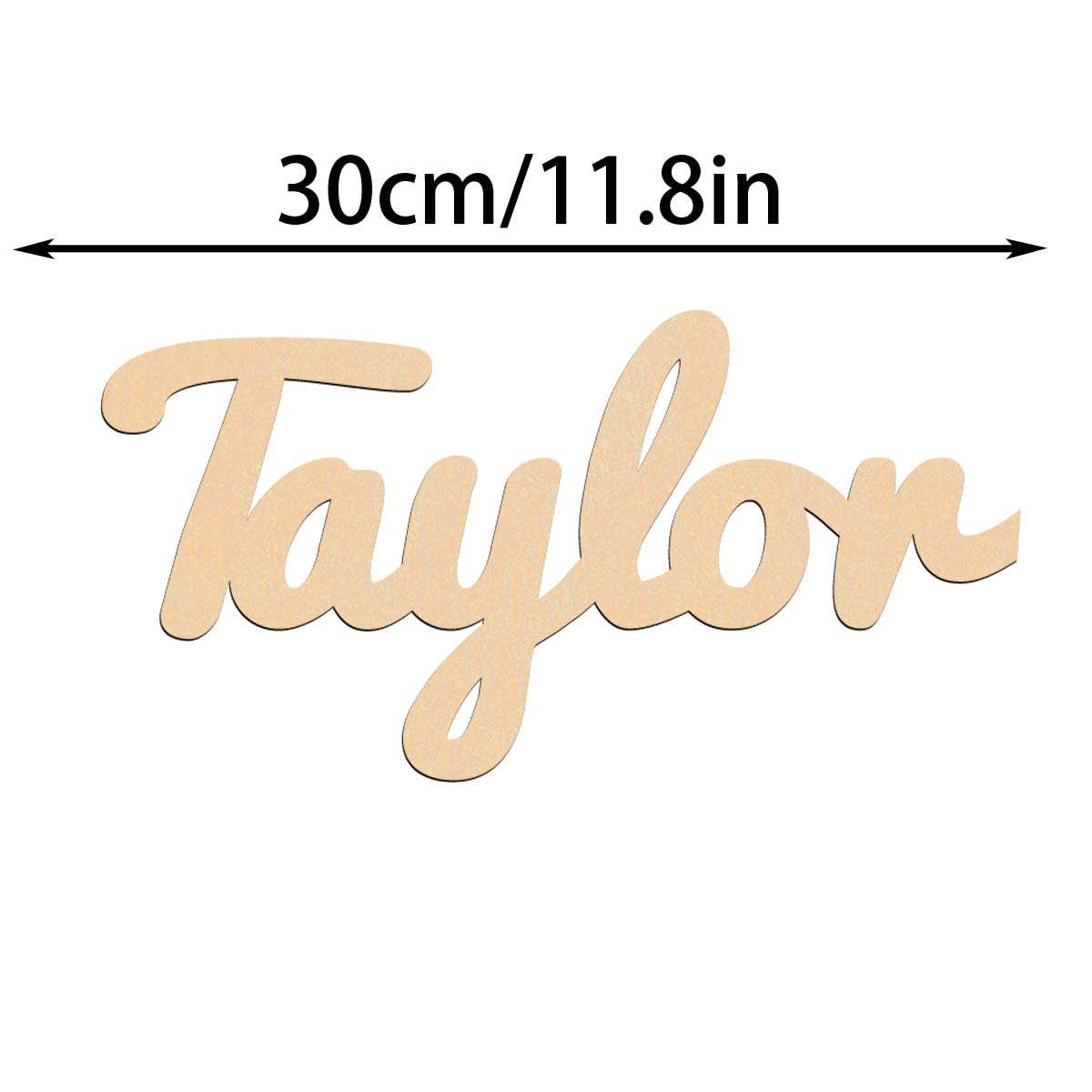 Masif ahşap isim etiketleriyle - Baby Name Wall Art incelemesi ve fiyatı